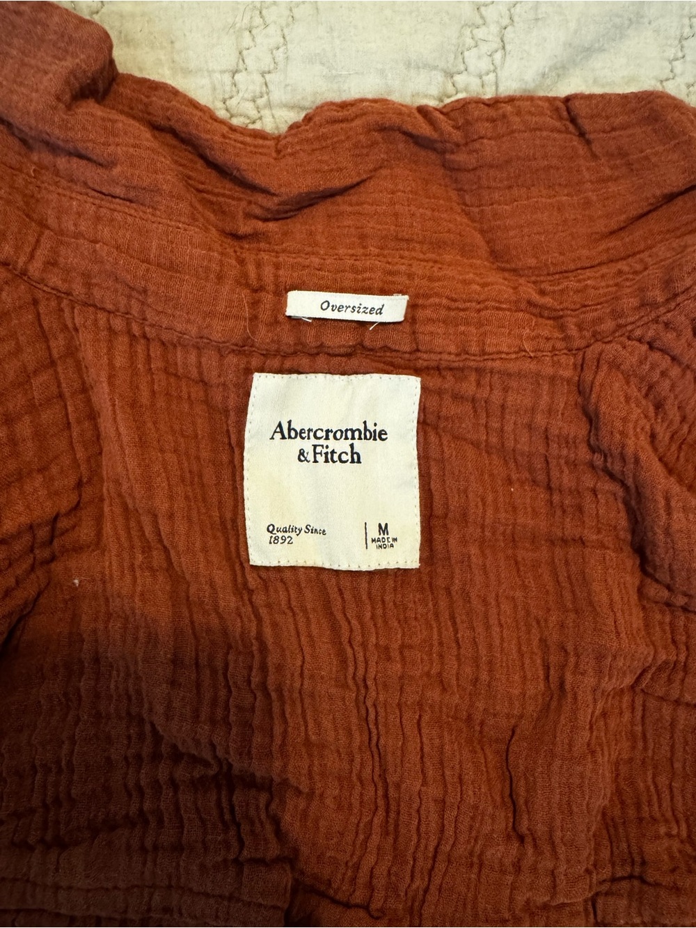 Abercrombie and Fitch orange cover-up set